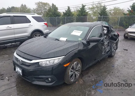 2018 Honda Civic Ex-T from USA, damaged, VIN JHMFC1F39JX000711